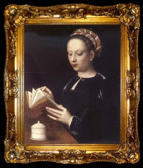 framed  BENSON, Ambrosius Mary Magdalene Reading, ta009-2